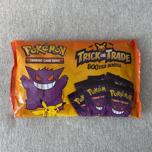 Pokémon 2022 Trick or Trade BOOster Bundle Halloween 40 Packs 120 Cards Sealed - Picture 1 of 9